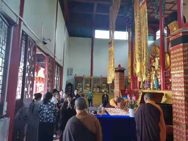 彩运文殊菩萨圣诞祈福助考法会圆满