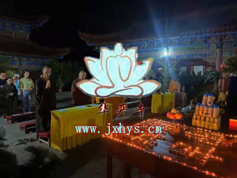 彩运第26期放生、拜月、供灯祈福法会圆满